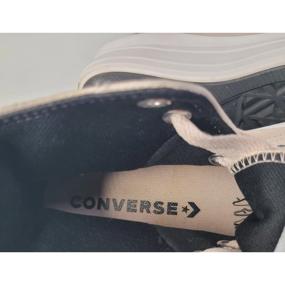 Converse Chuck Taylor All Star‎ Move Platform High Top Women 7 Beige 569545C